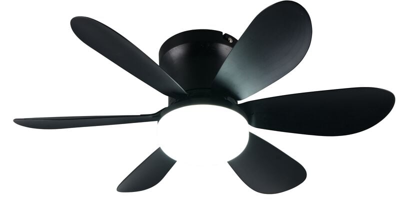 Trio Lund led tuuletinkattovalaisin Ø53 cm mattamusta